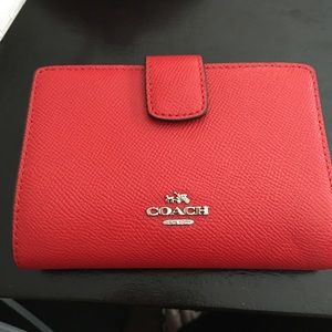 Red Coach wallet